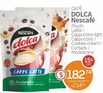 Alvear Dolca Nescafé Café oferta