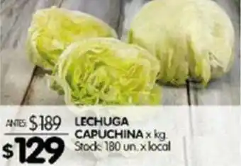 Disco Lechuga Capuchina xkg oferta