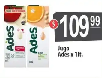 Autoservicio Capo Jugo Ades x 1lt oferta