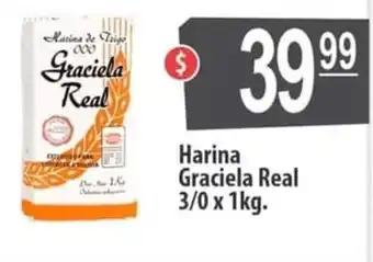 Autoservicio Capo Harina Graciela Real 3/0 x 1kg oferta