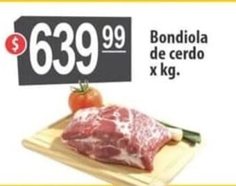 Autoservicio Capo Bondiola de Cerdo x kg oferta