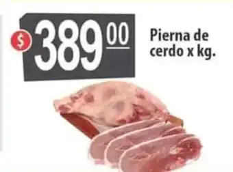Autoservicio Capo Pierna de cerdo xkg oferta