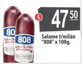 Autoservicio Capo 808 Salame t/milán x 100g oferta