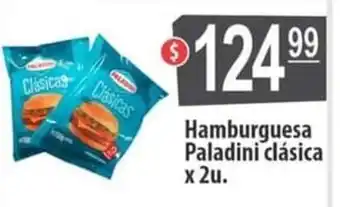 Autoservicio Capo Hamburguesa paladini clásica x 2u oferta