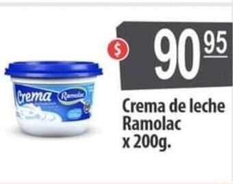 Autoservicio Capo Ramolac Crema de leche x 200g oferta