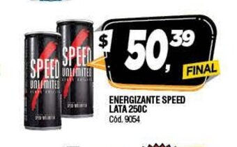 Supermercados Yaguar Speed Energizante Lata 250c oferta