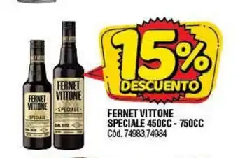 Supermercados Yaguar Fernet Vittone Speciale 450cc - 750cc oferta