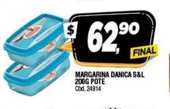 Supermercados Yaguar Danica Margarina Soft & Light 200g Pote oferta