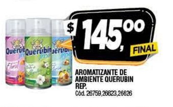 Supermercados Yaguar Querubin Aromatizante de Ambiente Rep. oferta