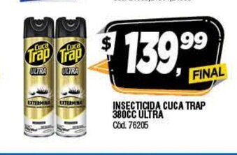 Supermercados Yaguar Cuca Trap Insecticida Ultra 380cc oferta