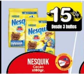 Supermayorista Vital Nesquik Cacao x180gr oferta