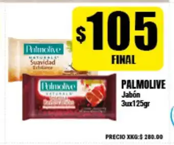 Supermayorista Vital Palmolive Jabón 3ux125gr oferta