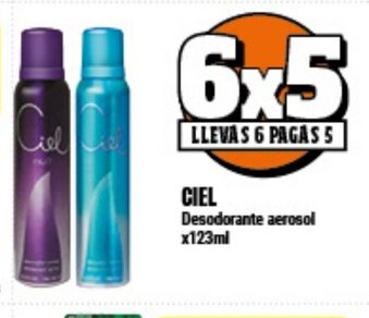 Supermayorista Vital Ciel Desodorante aerosol x123ml oferta