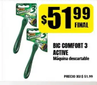 Supermayorista Vital Bic Comfort 3 Active Máquina descartable oferta