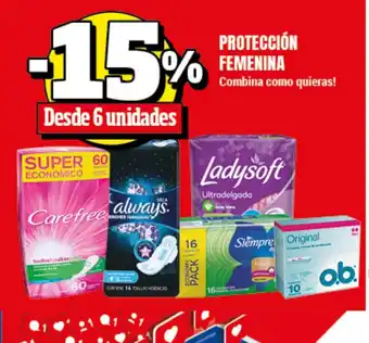 Supermayorista Vital Protección Femenina oferta