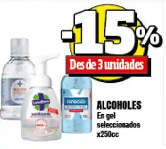 Supermayorista Vital Alcoholes En gel seleccionados x250cc oferta