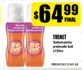 Supermayorista Vital Trenet Quitamancha prelavado boli x120cc oferta