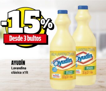 Supermayorista Vital Ayudín Lavandina clásica x1lt oferta