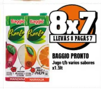 Supermayorista Vital Baggio Pronto Jugo t/b varios sabores x1.5lt oferta