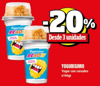 Supermayorista Vital Yogurisimo Yogur con cereales x166gr oferta