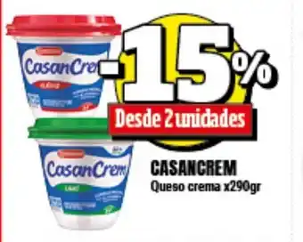 Supermayorista Vital Casancrem Queso crema x290gr oferta