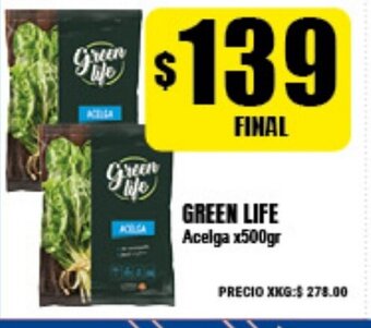 Supermayorista Vital Green Life Acelga x500gr oferta