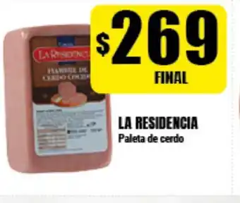 Supermayorista Vital La Residencia Paleta de cerdo oferta