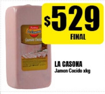 Supermayorista Vital La Casona Jamon Cocido xkg oferta