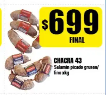 Supermayorista Vital Chacra 43 Salamin picado grueso/fino xkg oferta