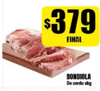 Supermayorista Vital Bondiola De cerdo xkg oferta