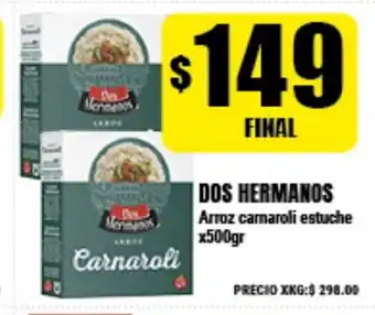 Supermayorista Vital Dos Hermanos Arroz camaroli estuche x500gr oferta