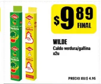 Supermayorista Vital Wilde Caldo verdura/gallina x2u oferta