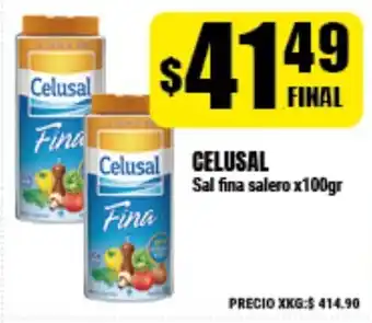 Supermayorista Vital Celusal Sal fina salero x100gr oferta