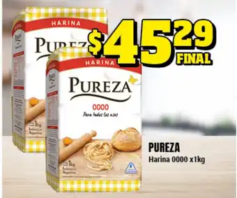 Supermayorista Vital Pureza Harina 0000 x1kg oferta