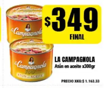 Supermayorista Vital La Campagnola Atún en aceite x300gr oferta
