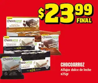 Supermayorista Vital Chocoarroz Alfajor dulce de leche x25gr oferta