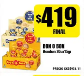 Supermayorista Vital Bon O Bon Bombon 30ux15gr oferta