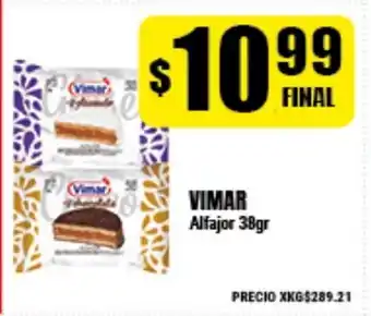 Supermayorista Vital Vimar Alfajor 38gr oferta