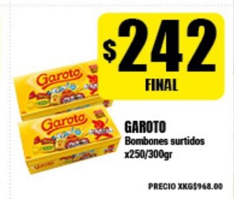Supermayorista Vital Garoto Bombones surtidos x250/300gr oferta