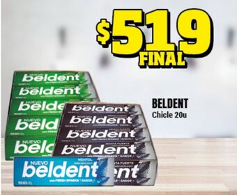Supermayorista Vital Beldent Chicle 20u oferta