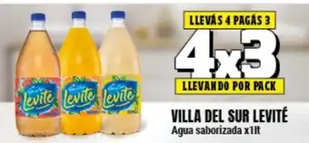 Supermayorista Vital Villa Del Sur Levité Agua saborizada x1lt oferta