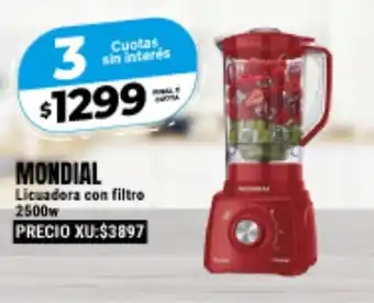 Supermayorista Vital Mondial Lecuadora con filtre 2500w oferta