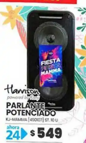 Parlante Potenciado Harrison