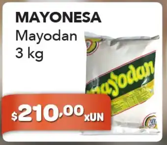 El Milagro Mayorista Mayodan Mayonesa 3kg oferta