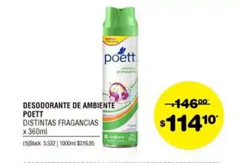 Atomo Conviene Poett Desodorante De Ambiente x 360ml oferta