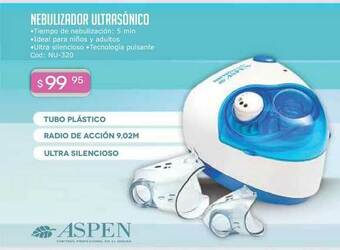 Cuotas del Sur Nebulizador Ultrasónico Aspen oferta