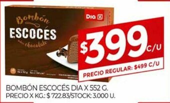 Supermercados DIA Bombón Escocés Dia x 552g oferta