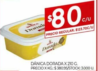 Supermercados DIA Dánica Dorada x 210g oferta