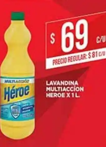 Supermercados DIA Heroe Lavandina Multiaccion x 1l oferta