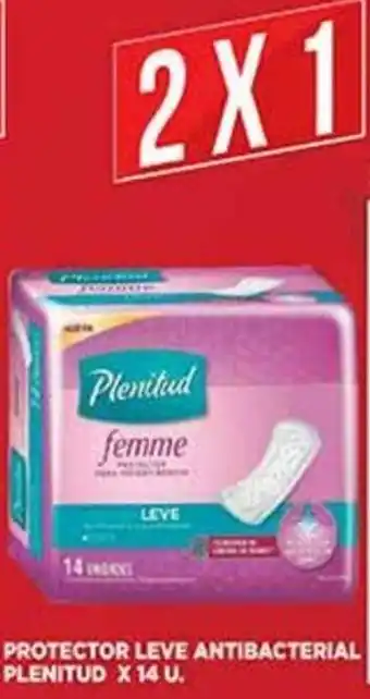 Supermercados DIA Plenitud Protector Leve Antibacterial x 14u oferta